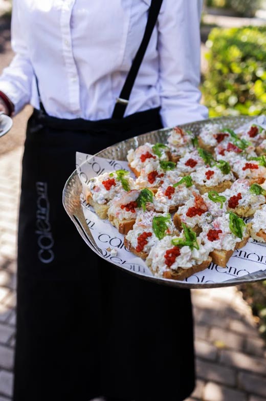 Catering grandes eventos camarero